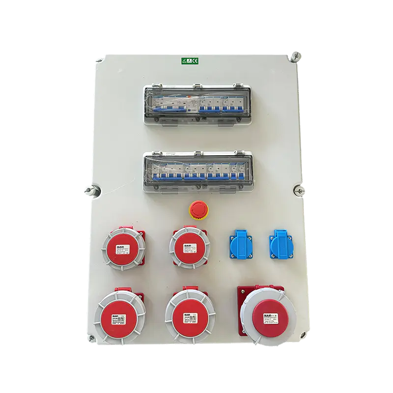 IP67 32A 380V ইন্ডাস্ট্রিয়াল ওয়াটারপ্রুফ সকেট বক্স – স্টেইনলেস স্টিল ঘের